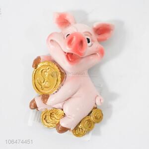 Unique Design Cute Pig Shape Fridge Magnet