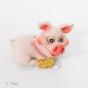 Good Quality Cute Pig Shape Resin Crafts Ornament