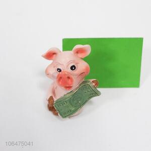 New Design Pig Shape Resin Decorative Ornament