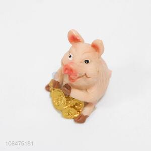 Good Sale Pig Shape Resin Decorative Ornament