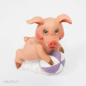 Best Quality Pig Shape Resin Crafts Fashion Ornament