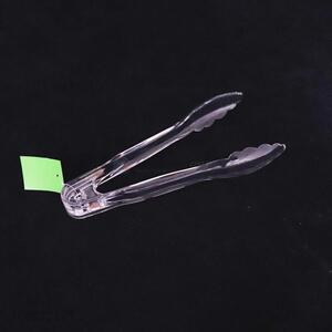 Premium quality cheap transparent plastic food bread tong