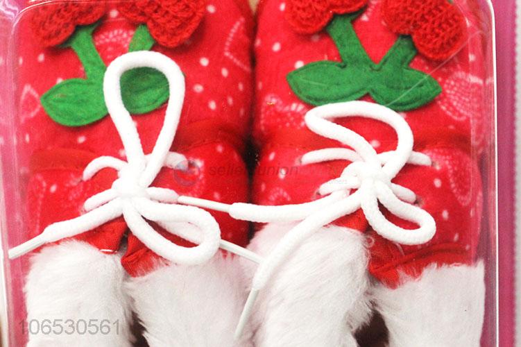 Factory Price Cute Soft Bottom Winter Warm Baby Shoes