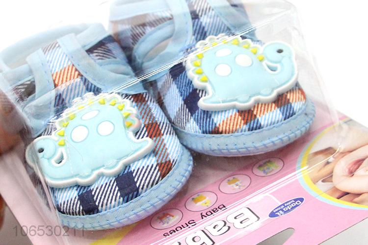 Good Sale Check Pattern Cute Baby Shoes Thin Shoe