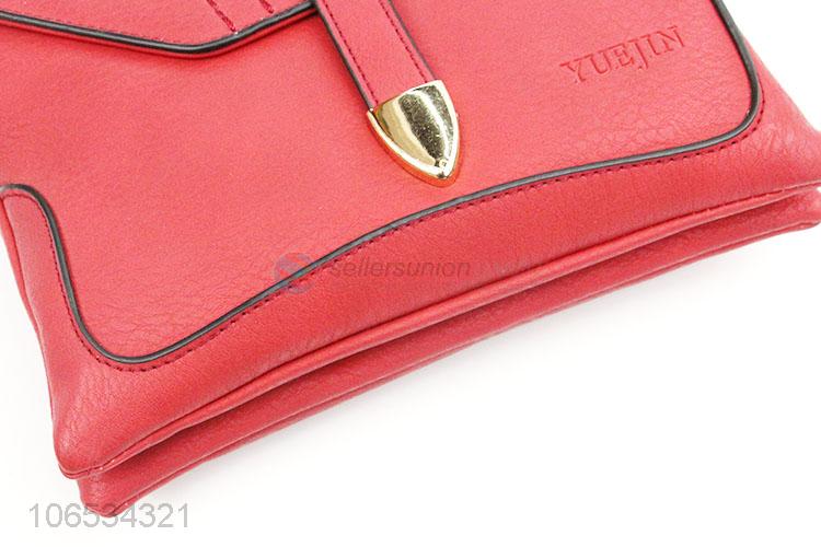 New Fashion Pu Leather Women Bags Vintage Inclined Shoulder Bag