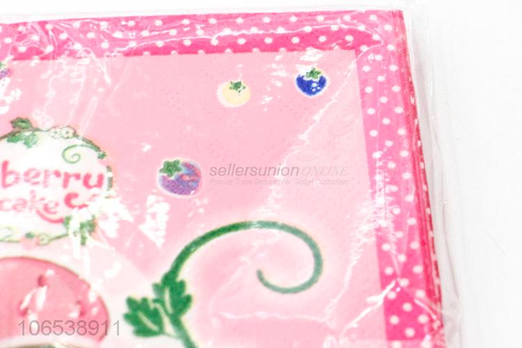 High quality party decoration paper napkins paper tissues