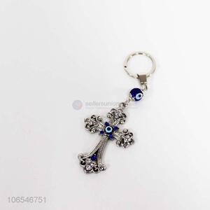 Customised travel souvenirs Jesus cross jordan keychain