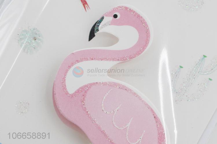 New Style Flamingo Pattern Festival Greeting Card