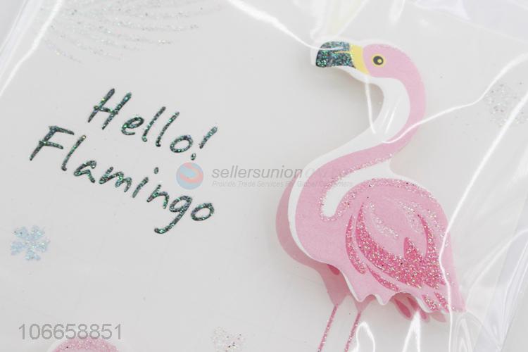 Hot Selling Flamingo Pattern Paper Greeting Card