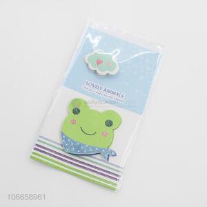 Cute Frog Pattern Paper Greeting Card