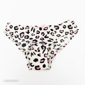 Wholesale ladies leopard printed panties fashion underwear