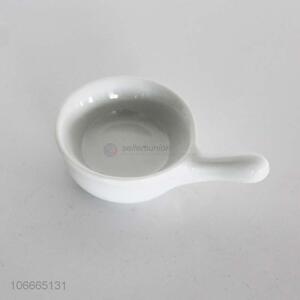 Good Sale Ceramic Sauce Dish With Handle