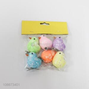 Factory Price Mini Easter Chicken Cute Hairpin for Decoration