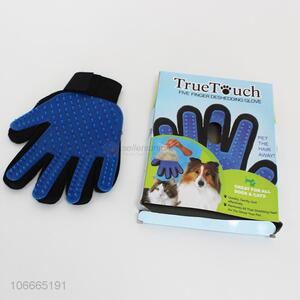 Good Quality Five Finger Deshedding Glove For Pet
