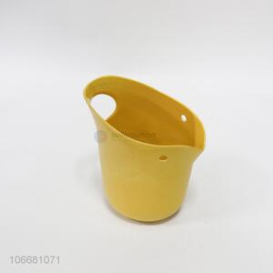 New product bamboo fiber beer ice bucket with handle