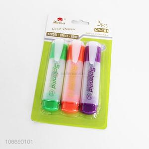 3High Sales Pcs/Set Highlighter Pen School Supplies Office Stationery