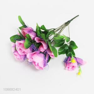 Wholesale Plastic Artificial Flower Decorative Fake Flower