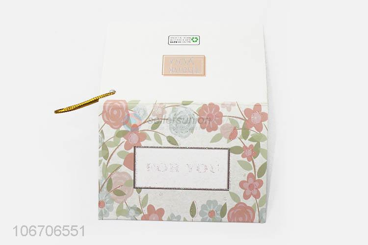 Suitable price rectangle thank you cards paper greeting card