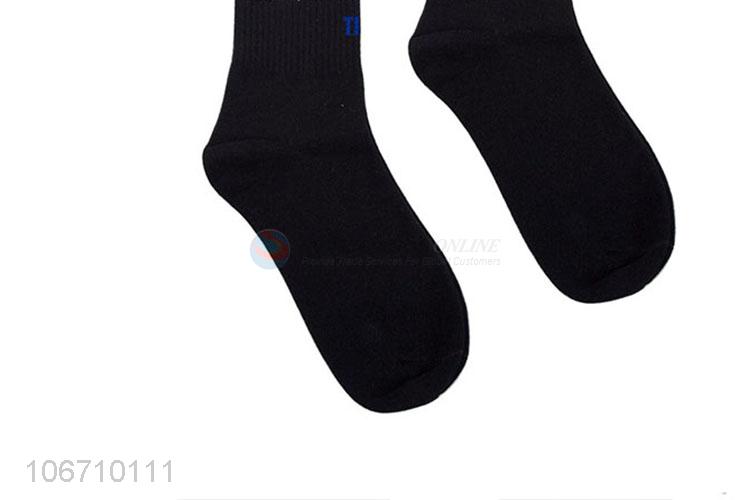 Premium Quality Comfortabl Mid Calf Crew Cotton Mens Fashion Socks