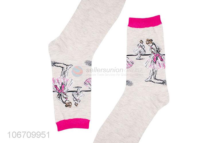 New Fashion Men Cotton Socks Comfortable Mid-Calf Length Sock