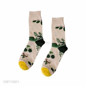 Wholesale Price Creative Men Socks Cotton Mid-Calf Long Socks