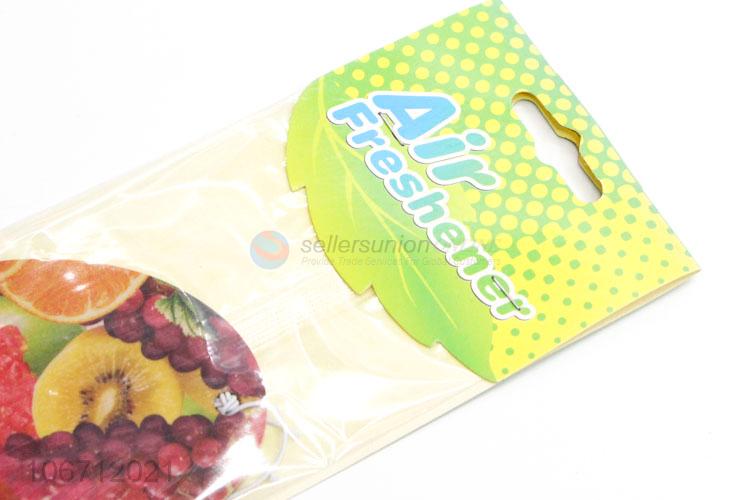 Bulk price perfumed hanging paper car air freshener