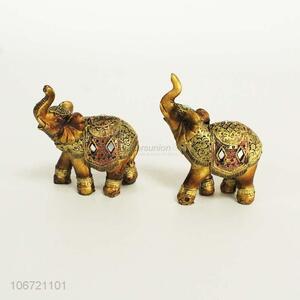 China manufacturer decorative antique resin elephant statuettes