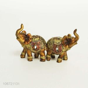 High quality decorative resin elephant figurines