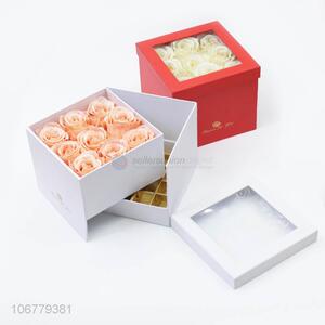 Latest style extendable paper gift box jewelry box