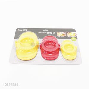 Promotional food grade plastic pp dumpling maker set