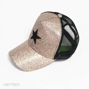 Newly designed mesh back baseball cap summer sun hat