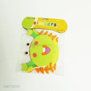 Promotional children DIY colorful crab eva foam stickers