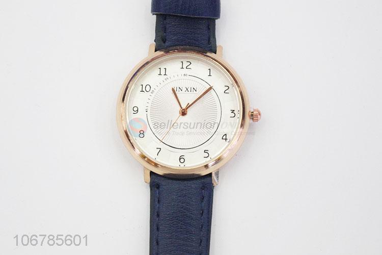 Good Quality Ladies Wristwatch With PU Watchband