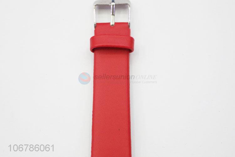 Fashion PU Watchband Ladies Watch Best Wristwatch