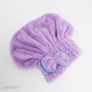 Hot selling fashion hair-drying shower cap for women