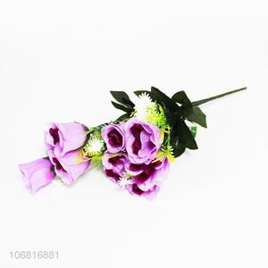 Popular Plastic Artificial Flower Colorful Fake Flower