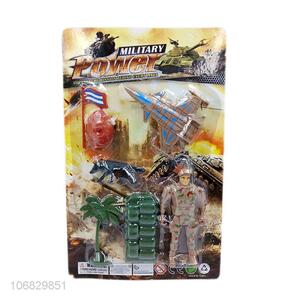 Most popular military toys play set soldier force toys