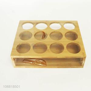 Good Sale Bamboo Cup Holder Best Wine Glass Rack