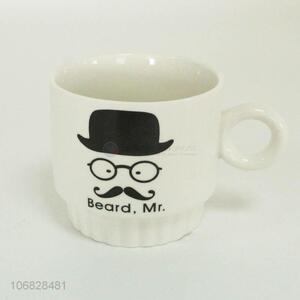 Wholesale hottest mustache ceramic cup fashion drinkware