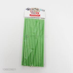 New Design 25 Pieces Colorful Paper Straw