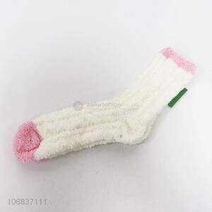 Good quality women winter soft comfortable plush socks