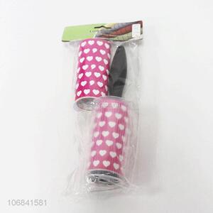 Wholesale fashion 2pcs plastic handle sticky lint roller with refills