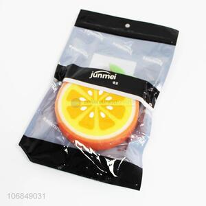 Good quality orange shower sponge bath sponge