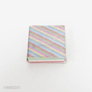 Wholesale stationery colored paper note pads memo pads
