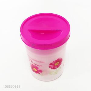 Good Quality 4 Pieces Plastic Storage Jar Set