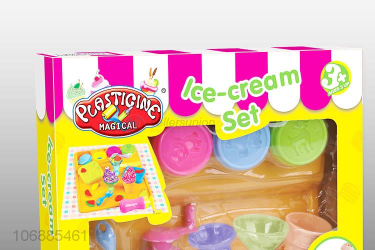Recent style children educational creative color clay toys with plastic molds