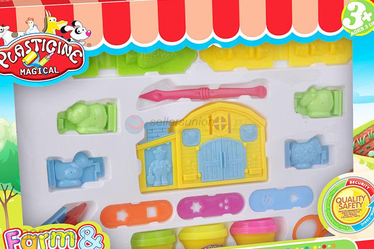 Professional supply colorful reusable modelling clay plasticine molds for kids