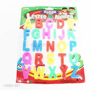 Wholesale kids early learning plastic magnetic letters