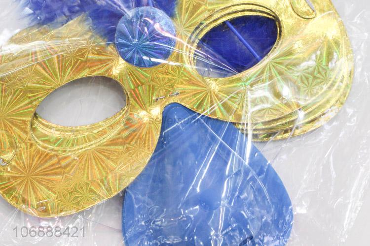 New arrival beautiful party mask masquerade mask with feathers