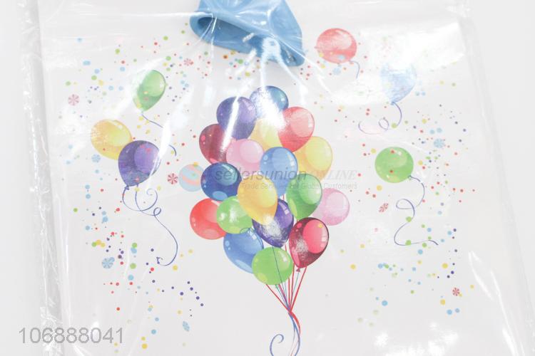 Hot sale party supplies colorful letters printed latex balloon